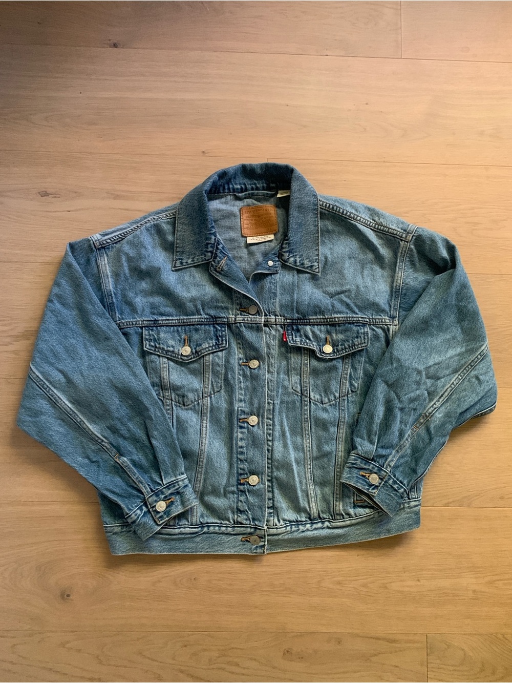 Vintage Levis Type 3 Denim Trucker Jacket Women’s M/L Cotton Western Heritage
